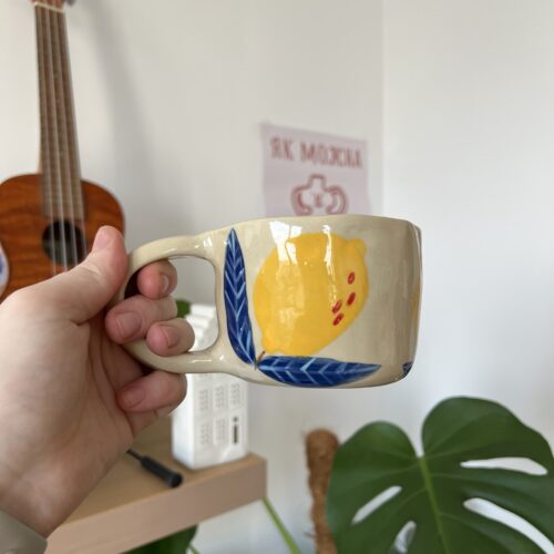 Cup with lemons - Image 3