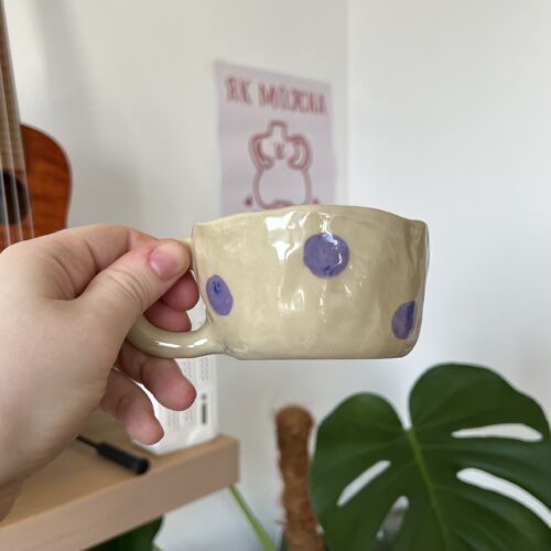 Cup with Blueberries