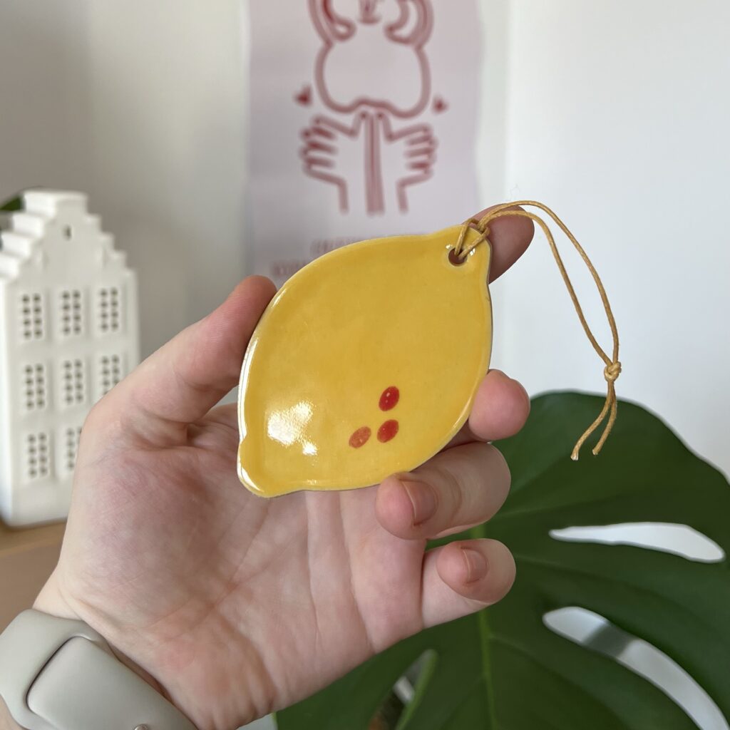 Ceramic Lemon Decor