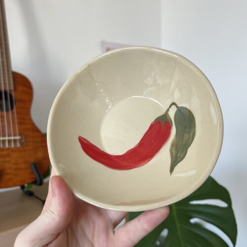 Mini-bowl with Chili Pepper